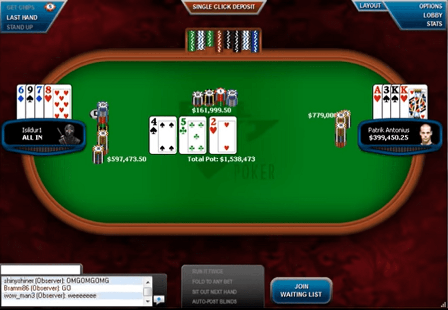 Dau la thoi gian choi Poker online tot nhat